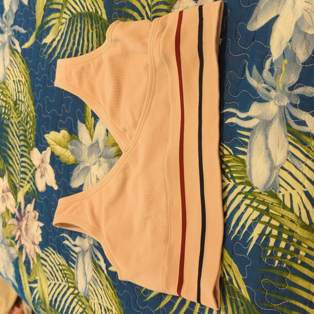Zyia waffle knit bra! Without pads.